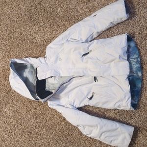 Obermeyer Small Girls Ski Jacket, White